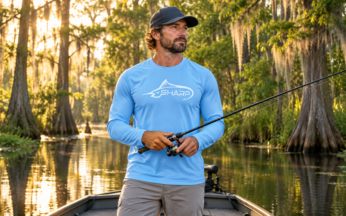 Built on the bayou.