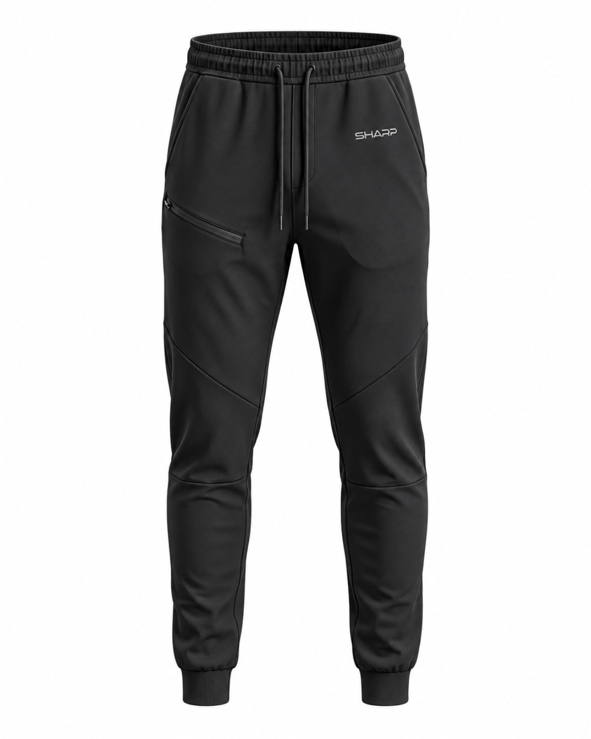 Sharp Ultra Fit Track Pant - Black