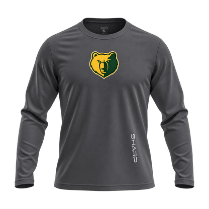 Highland Baptist UltraFit 2.0, Charcoal with centered team logo