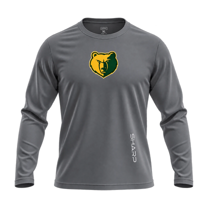 Highland Baptist UltraFit 2.0, Light Gray with centered team logo