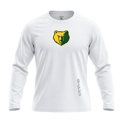 Highland Baptist UltraFit 2.0, white with centered team logo