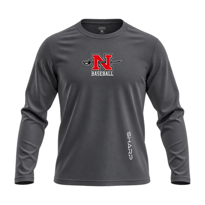 Nicholls UltraFit 2.0, Charcoal with centered team logo